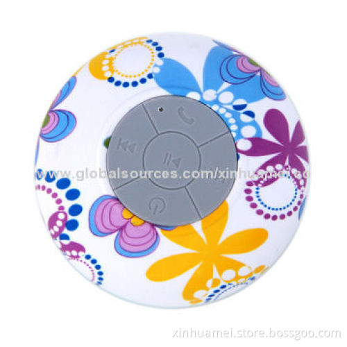 Watersplash Waterproof Bluetooth Shower Speaker, 4.2V DC Working Voltage